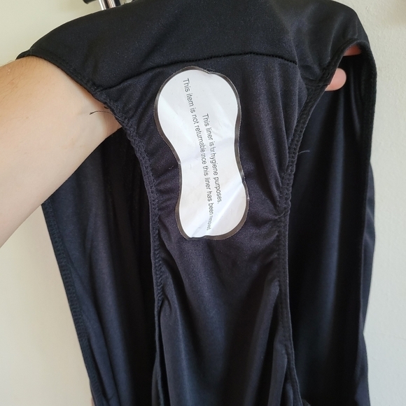 Nwt Suits For All Swim Shorts Pockets Lining Black Drawstring 38 40 - Picture 10 of 10